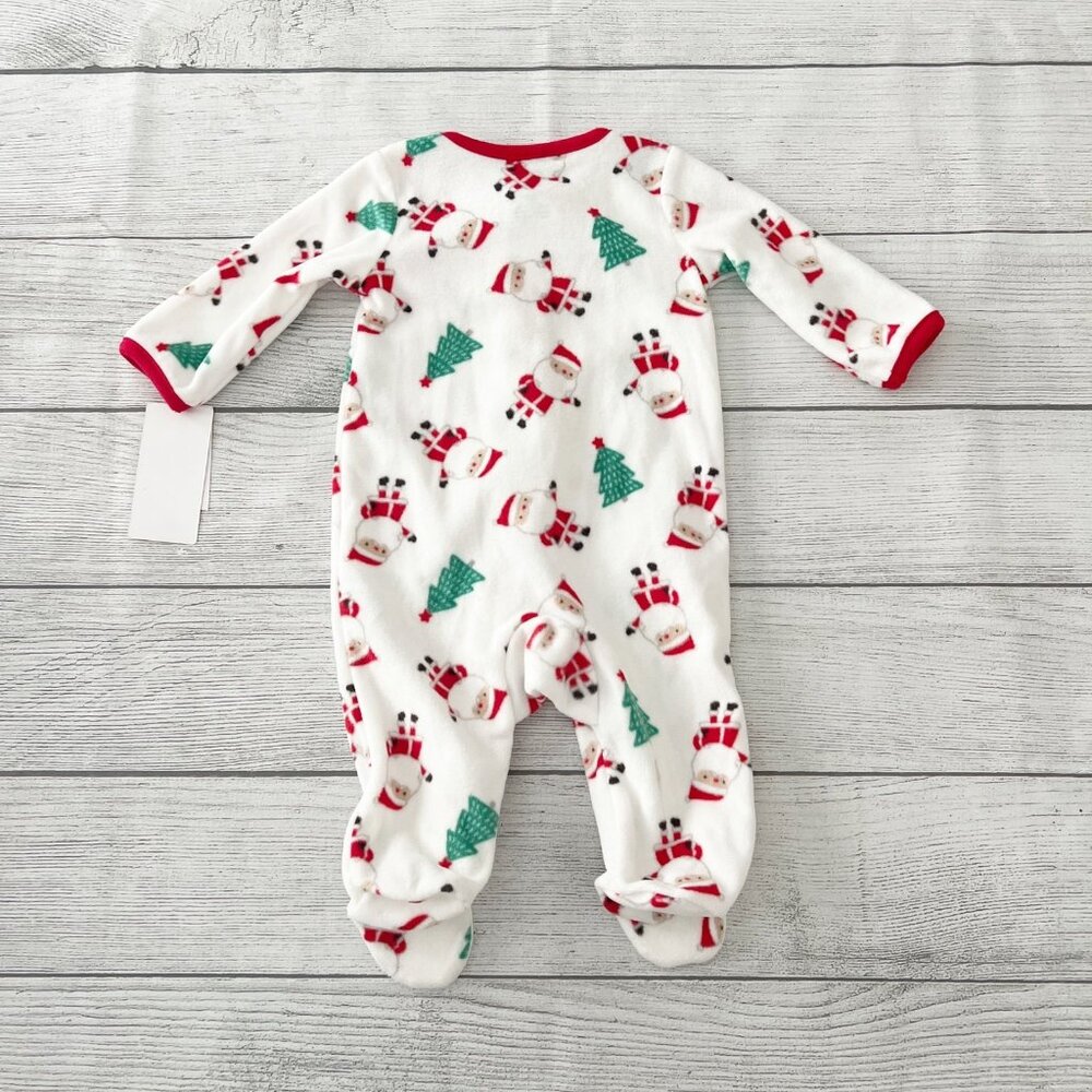 NWT Carter’s Fleece Santa ChristmasPajamas - Picture 3 of 3